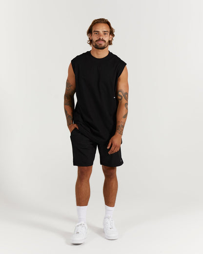 LIGHTWEIGHT OVERSIZED TANK - BLACK